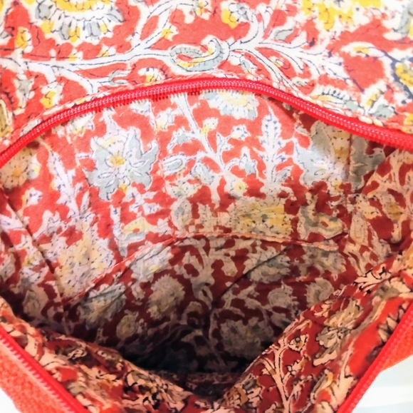 Fabric & Crochet Knit Cross Body Bag - Picture 14 of 16